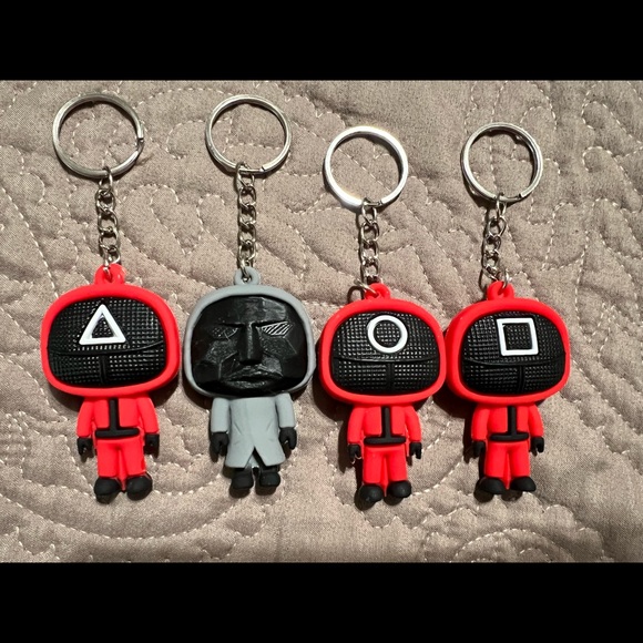 Set Squid Game keychain - Picture 2 of 8